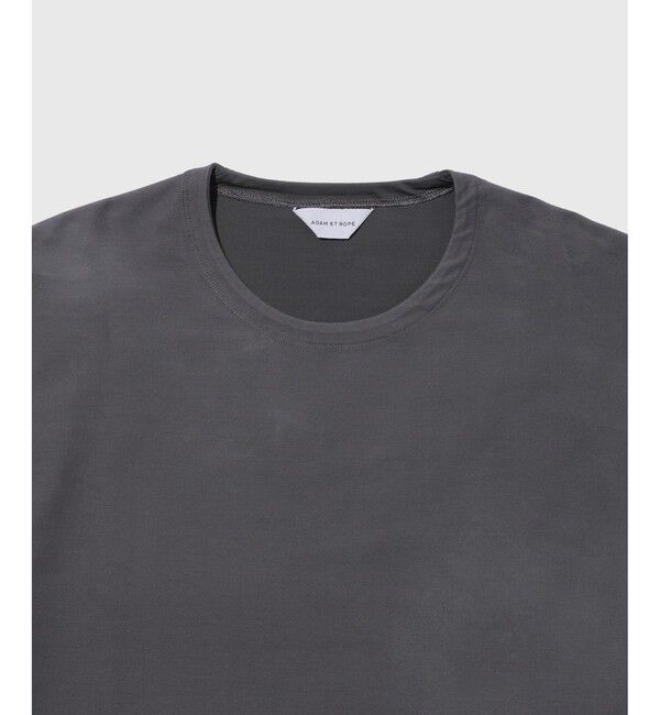 ADAM ET ROPE'「接触冷感【MINUS】オーバーサイズTシャツ/ストレッチ」|Tシャツ・カットソー|