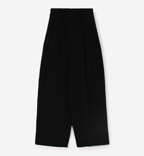 Morris & Sons「MORRIS & SONS | イージーバギーパンツ WOMEN」|チノ|BLACK