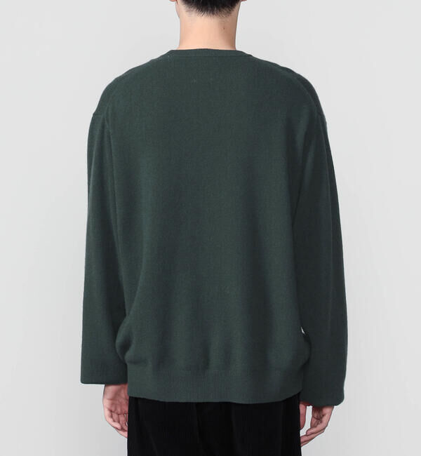 DANTON「DANTON | ラムウール クルーネックニットプルオーバー MEN」|ニット・セーター|