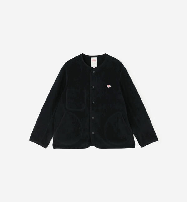 DANTON「DANTON | フリース カラーレスジャケット WOMEN」|Tシャツ・カットソー|