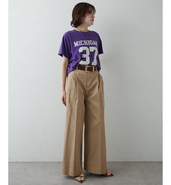  「フロントナンバーTシャツ」|Tシャツ・カットソー|
