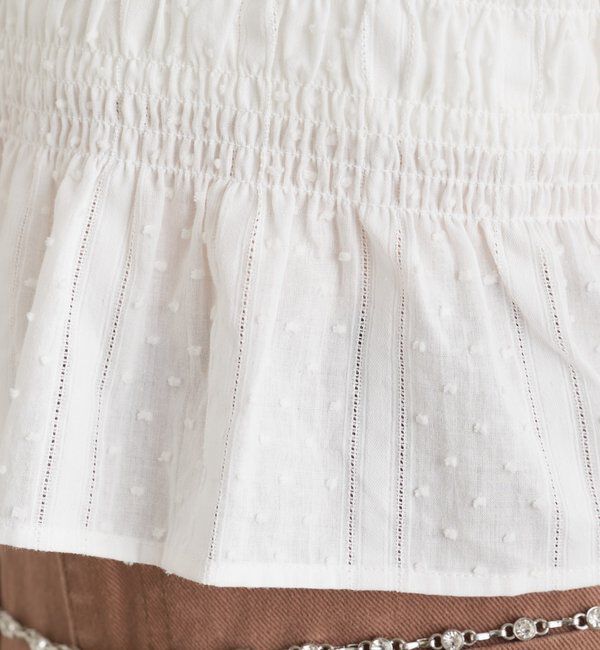  「26AWドビーシャーリングブラウス」|シャツ・ブラウス|