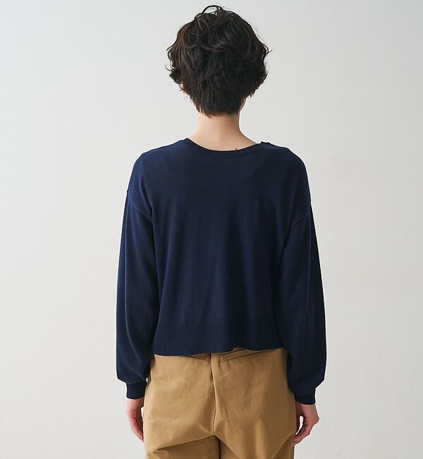 collex「クルーネックショート丈カーディガン【予約】」|カーディガン|