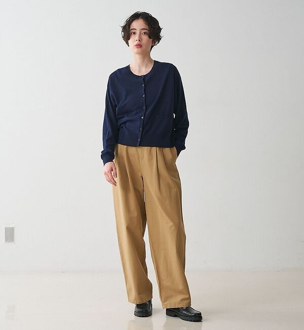 collex「クルーネックショート丈カーディガン【予約】」|カーディガン|