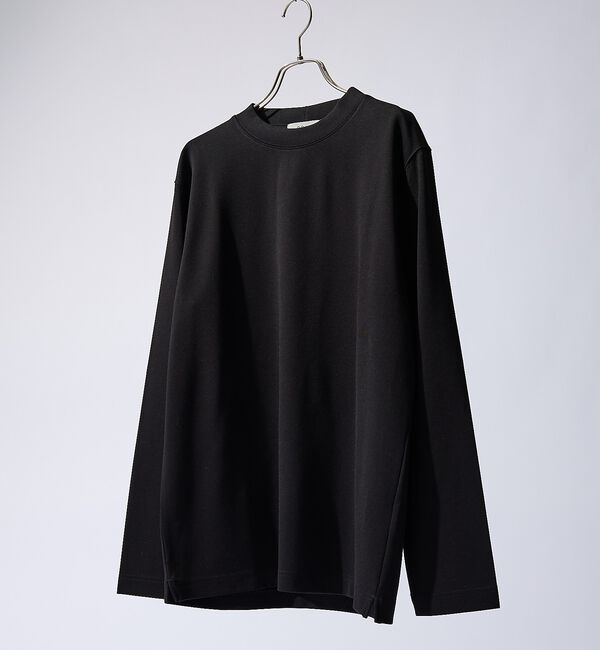 ABAHOUSE「【SMART CLOSET/WEB限定】抗菌防臭 ポンチモックネック 長袖Tシャ」|Tシャツ・カットソー|