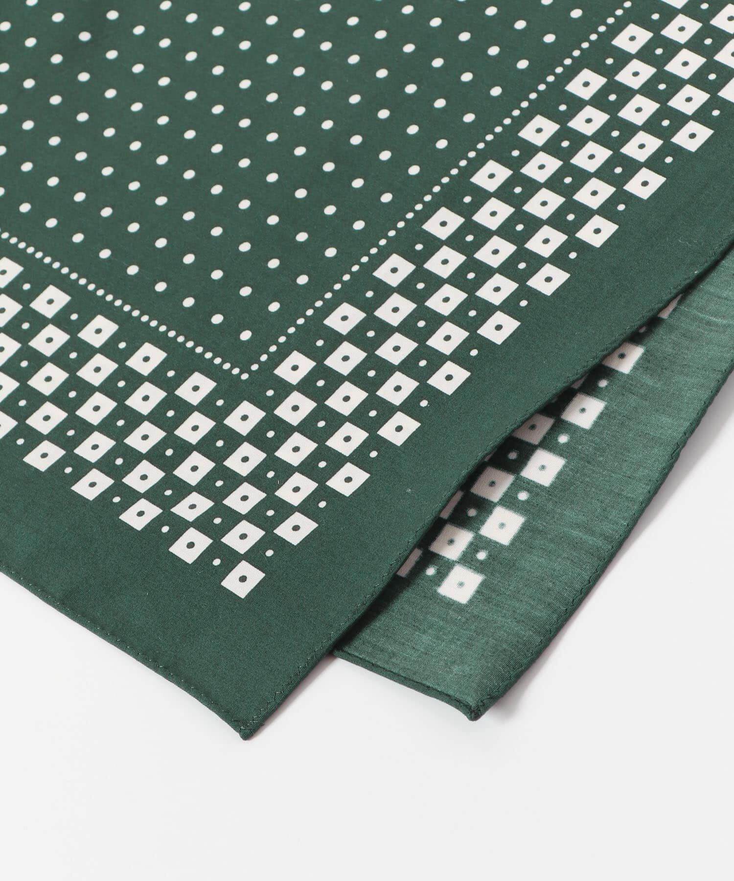 URBAN RESEARCH DOORS「LIFE STYLE TAILOR　コットンシルクドット柄ネッカチーフ」|ハンカチ|