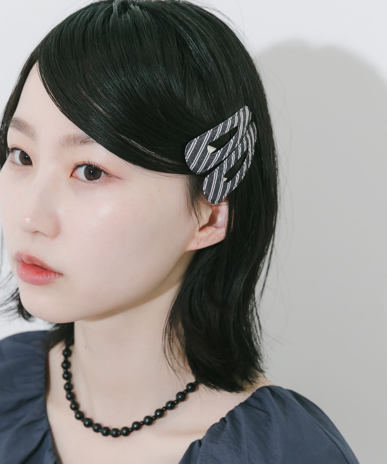 SMELLY「ストライプ2セットヘアピン」|その他|