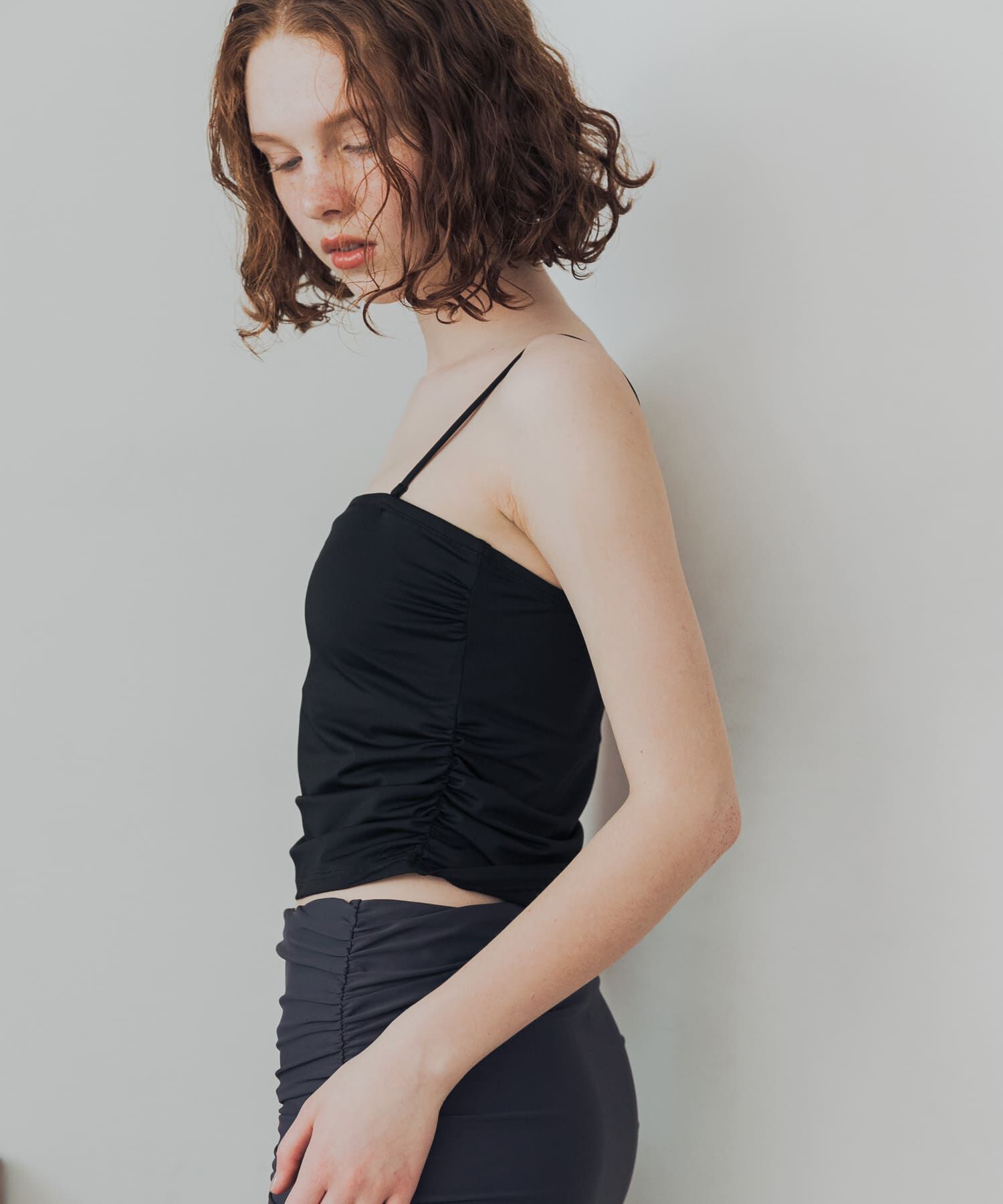 URBAN RESEARCH「『UVカット』Swim URBAN RESEARCH　スイム サイドギャザーブラトップ」|ビキニ|