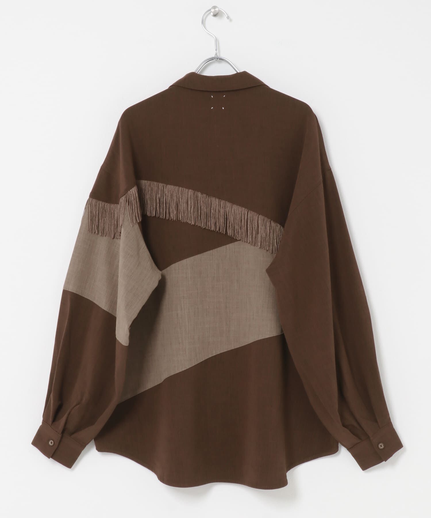  「Siltrata　Fringe pattern shirts」|シャツ・ブラウス|