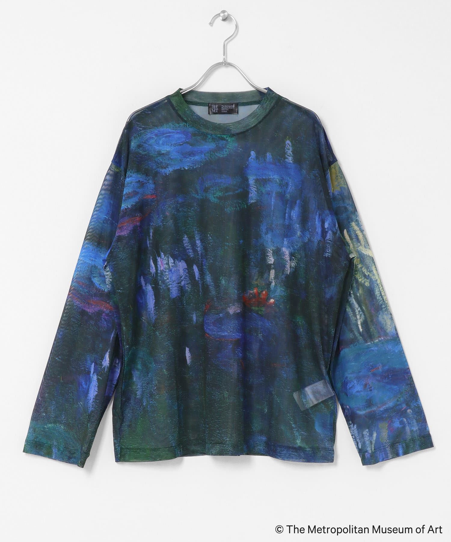 SENSE OF PLACE by URBAN RESEARCH「『別注』The Met&times;SENSE OF PLACE　シアーロングTシャツ(モネ)」|Tシャツ・カットソー|