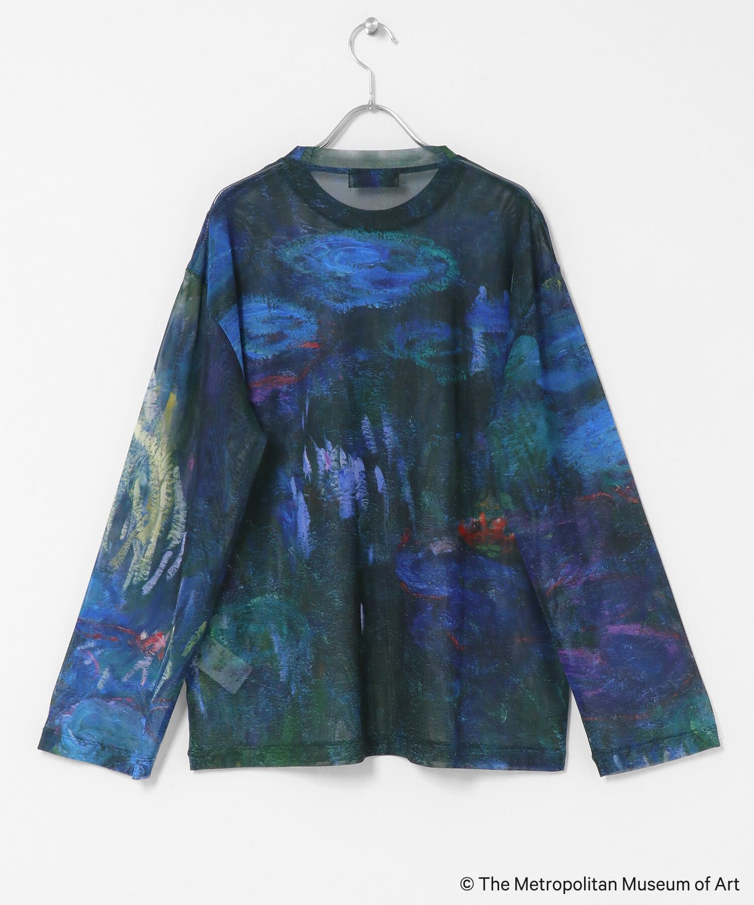 SENSE OF PLACE by URBAN RESEARCH「『別注』The Met&times;SENSE OF PLACE　シアーロングTシャツ(モネ)」|Tシャツ・カットソー|