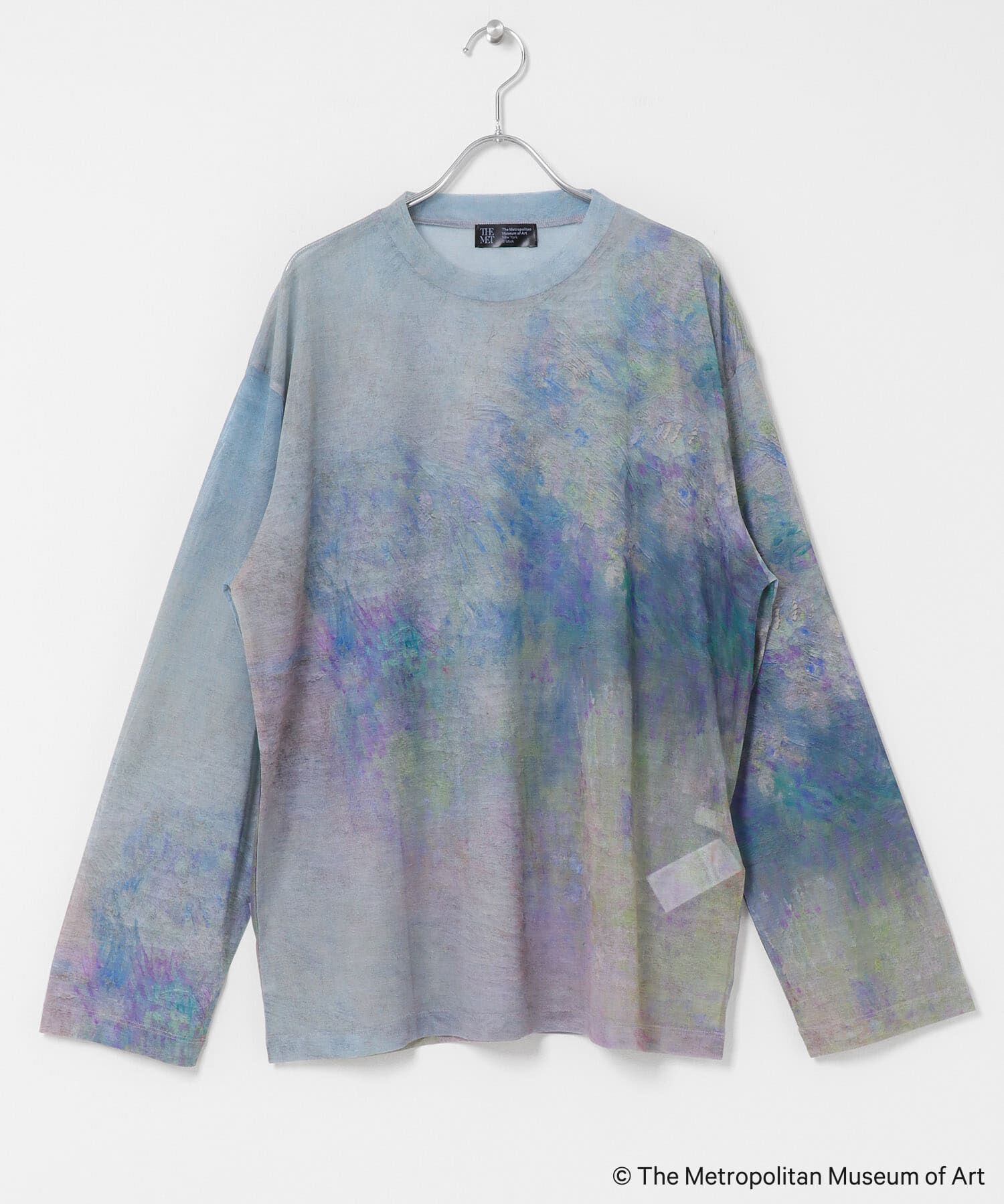 SENSE OF PLACE by URBAN RESEARCH「『別注』The Met&times;SENSE OF PLACE　シアーロングTシャツ(モネ)」|Tシャツ・カットソー|