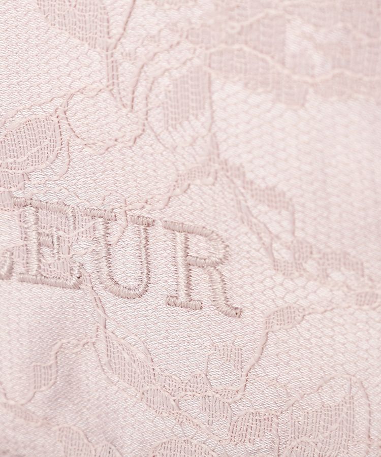 Maison de FLEUR「【Sサイズ】レースフリルハンドルスクエアトートSバッグ」|トートバッグ|