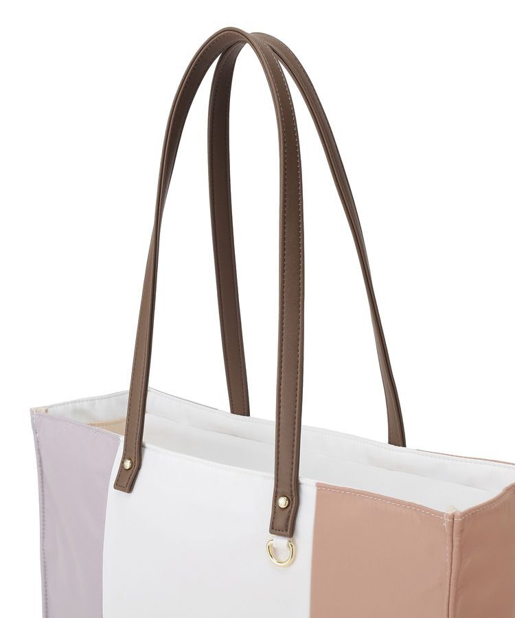 Maison de FLEUR「トリコロールスクエアトートバッグ」|トートバッグ|