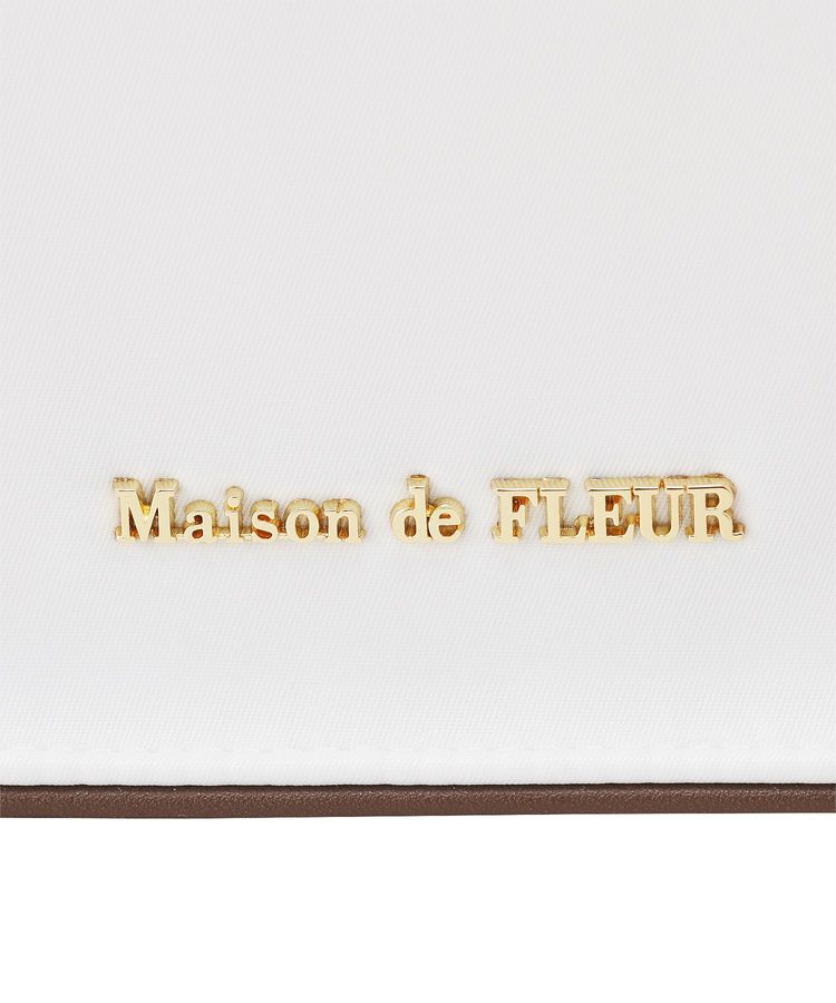 Maison de FLEUR「トリコロールスクエアトートバッグ」|トートバッグ|