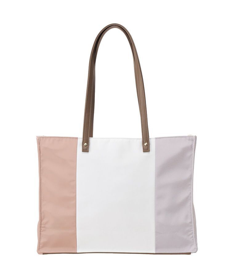 Maison de FLEUR「トリコロールスクエアトートバッグ」|トートバッグ|
