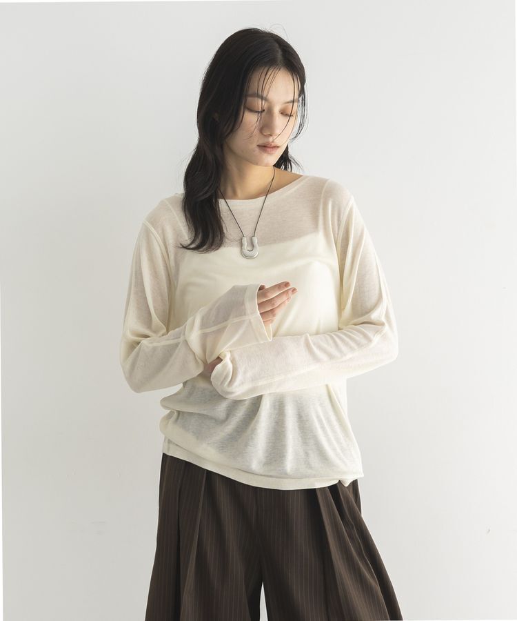GARAGE OF GOOD CLOTHING「ウール混クルーネックプルオーバー」|Tシャツ・カットソー|