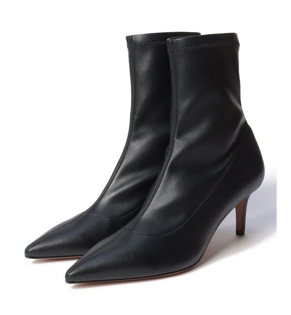 allureville「【FABIO RUSCONI per allureville】ストレッチショートブーツ」|ロングブーツ|