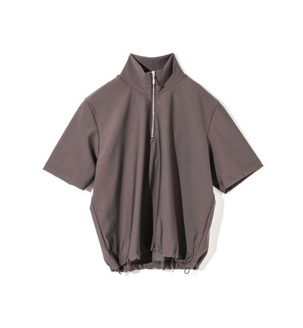 MIDIUMISOLID「MIDIUMISOLID for Ladies エッセンシャルジップネックトップス」|Tシャツ・カットソー|