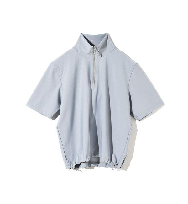 MIDIUMISOLID「MIDIUMISOLID for Ladies エッセンシャルジップネックトップス」|Tシャツ・カットソー|