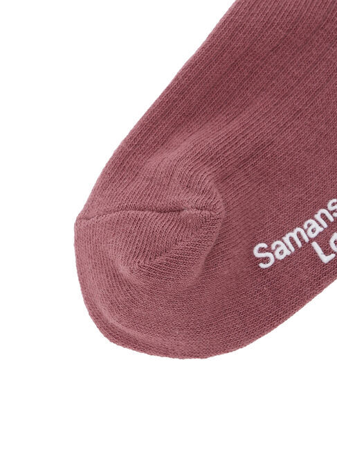 Samansa Mos2 Lagom「リボン付ハイソックス」|ソックス|