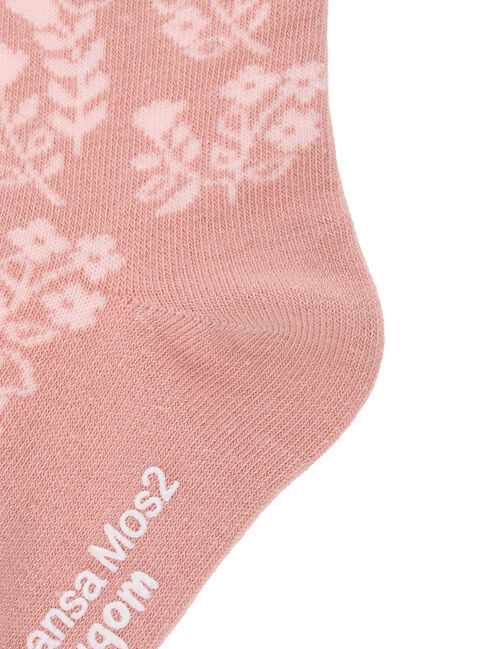 Samansa Mos2 Lagom「花柄ソックス」|ソックス|