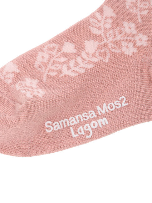 Samansa Mos2 Lagom「花柄ソックス」|ソックス|