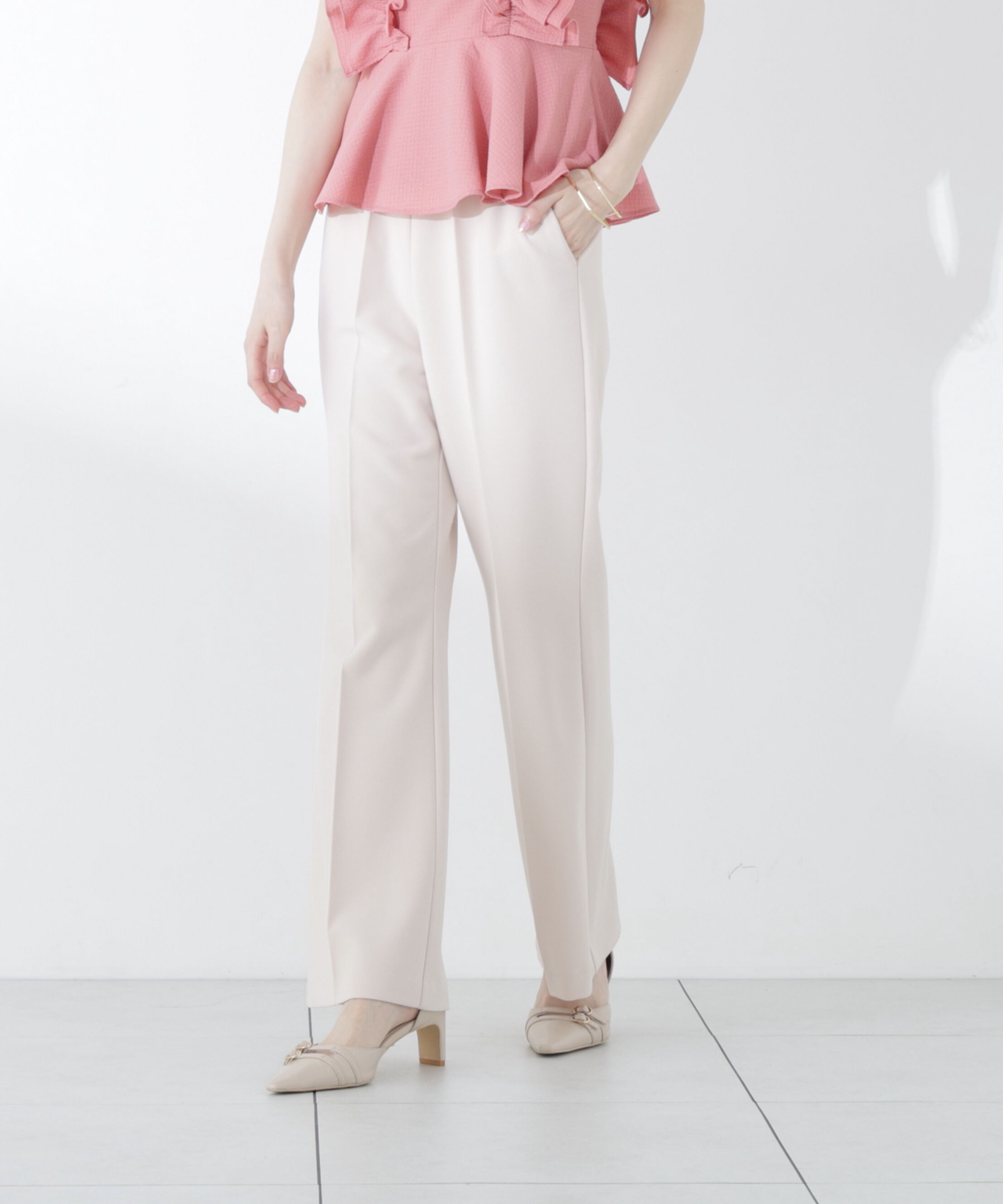 PROPORTION BODY DRESSING「〈a/mie〉セミフレアーパンツ26SS」|その他|