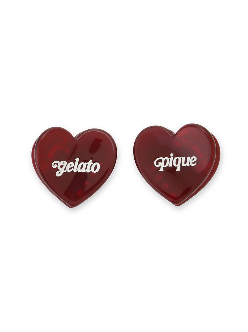 gelato pique「ハートミニヘアクリップ2点セット」|その他|