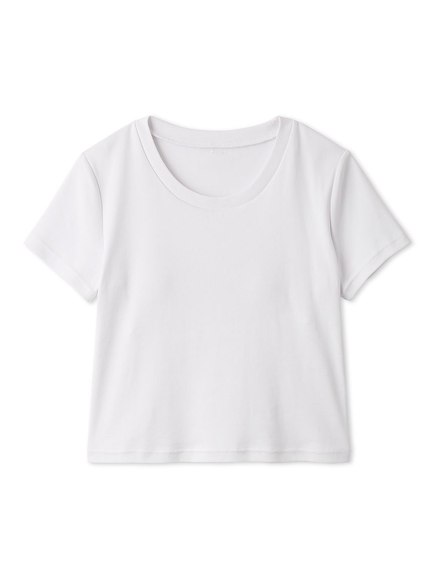 LILY BROWN Lingerie「骨格タイプ別カップインTシャツ【ストレート】（接触冷感）」|Tシャツ・カットソー|