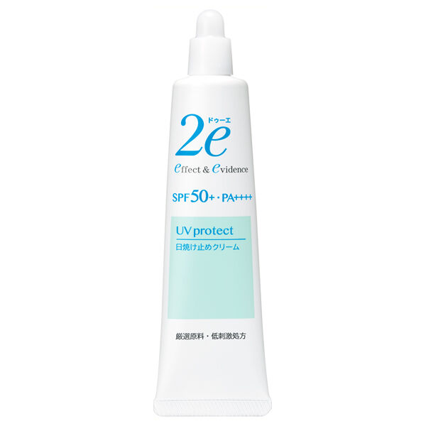  「2e（ドゥーエ） 日焼け止めクリーム 本体/しっとりとした感触/無香料 (40g)」|ＵＶケア|