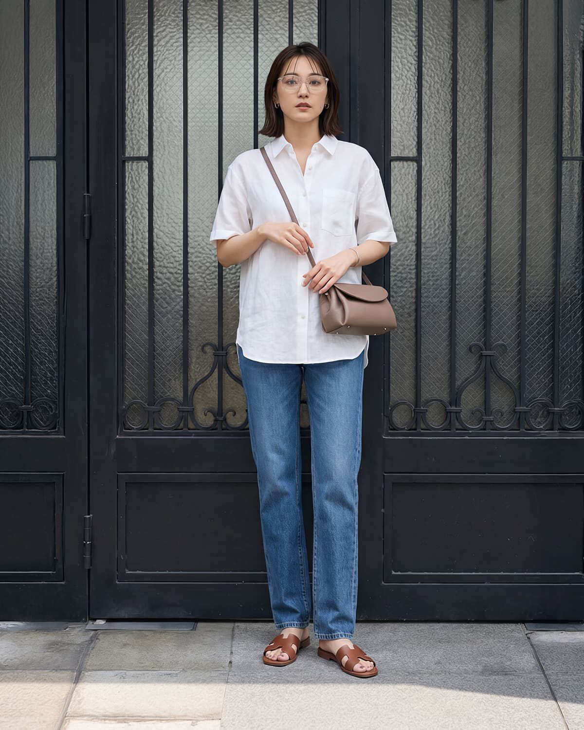 STYLE DELI「【DELI by】エレファントチャーム付きリアルレザーショルダーバッグ」|ショルダー・メッセンジャー|