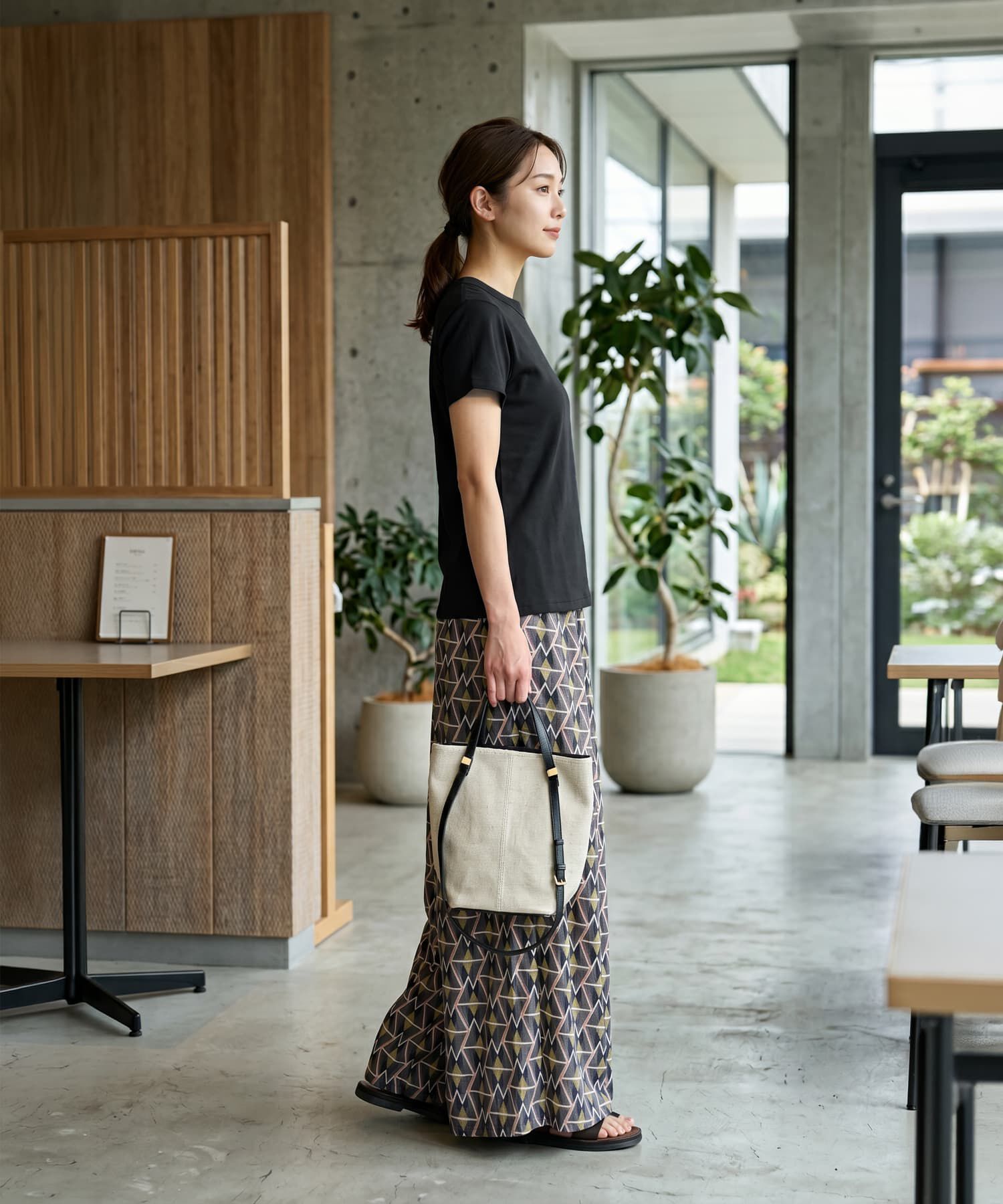 STYLE DELI「【Made in JAPAN】フライス半袖カットソートップス」|Tシャツ・カットソー|