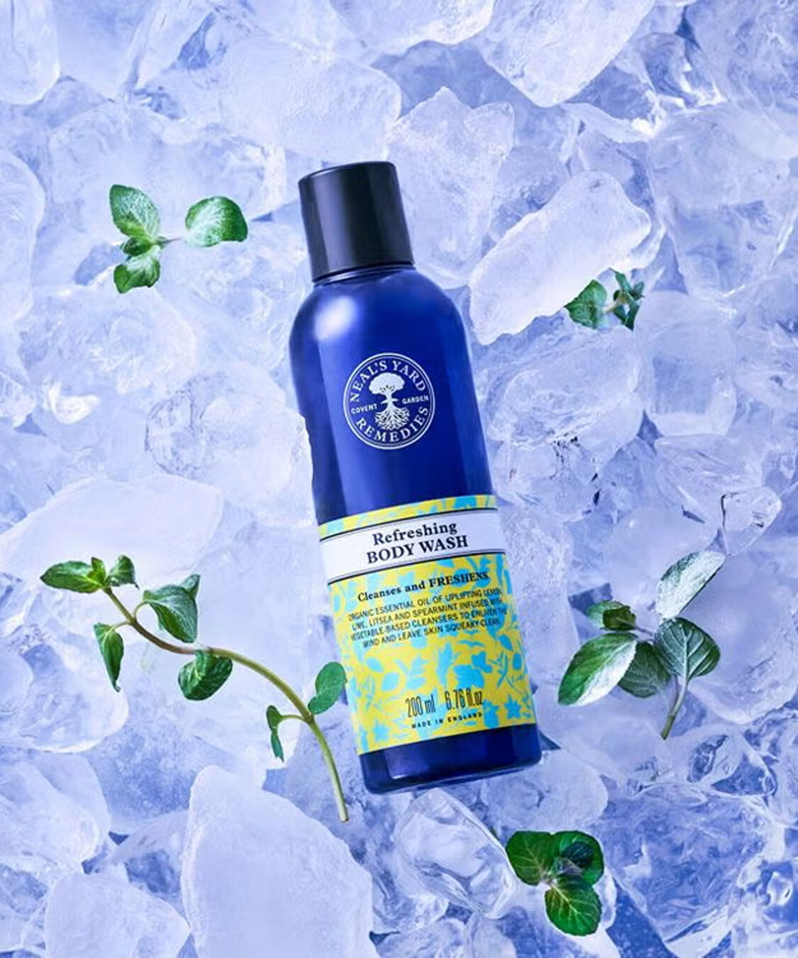 NEAL&rsquo;S YARD REMEDIES「【季節限定】リフレッシュ ボディウォッシュ 200mL」|ボディクレンジング|