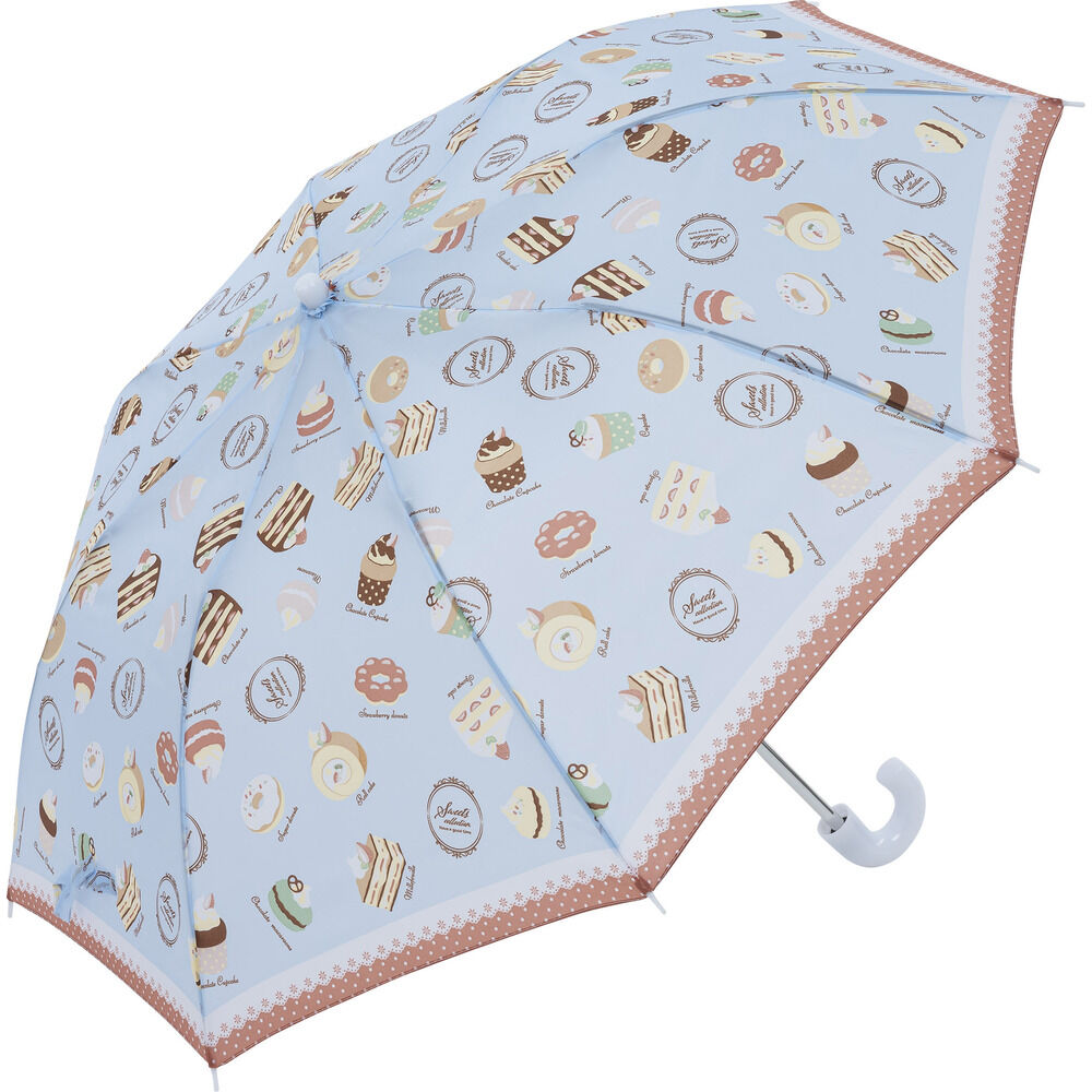 BACKYARD FAMILY「折りたたみ傘 キッズ 50cm 通販 傘 かさ 50センチ 雨傘 アンブレラ 子供 子ども 女の子」|傘|ブルー6