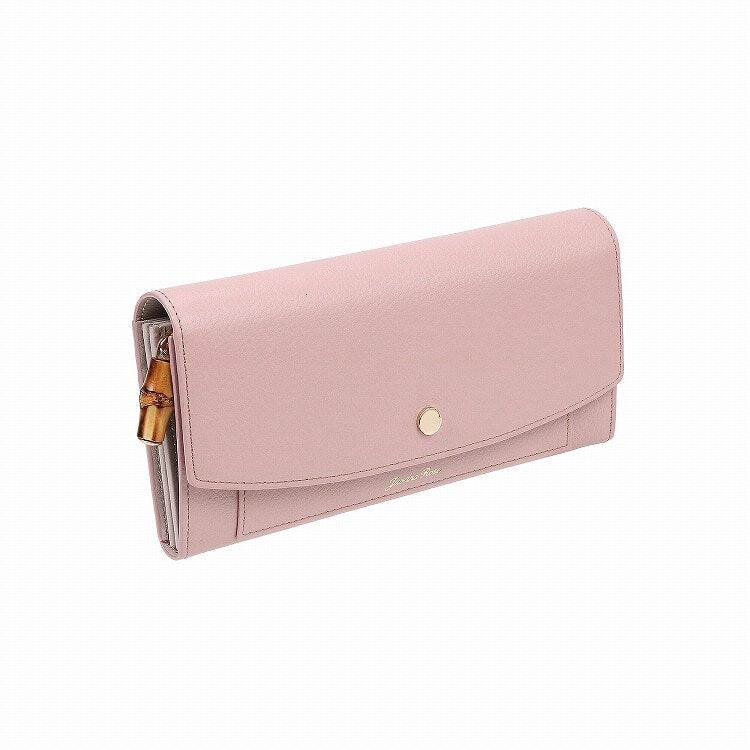 Jewelna Rose「Jewelna Rose フォリー・ウォレット 本革 長財布 15148」|財布|ピンク