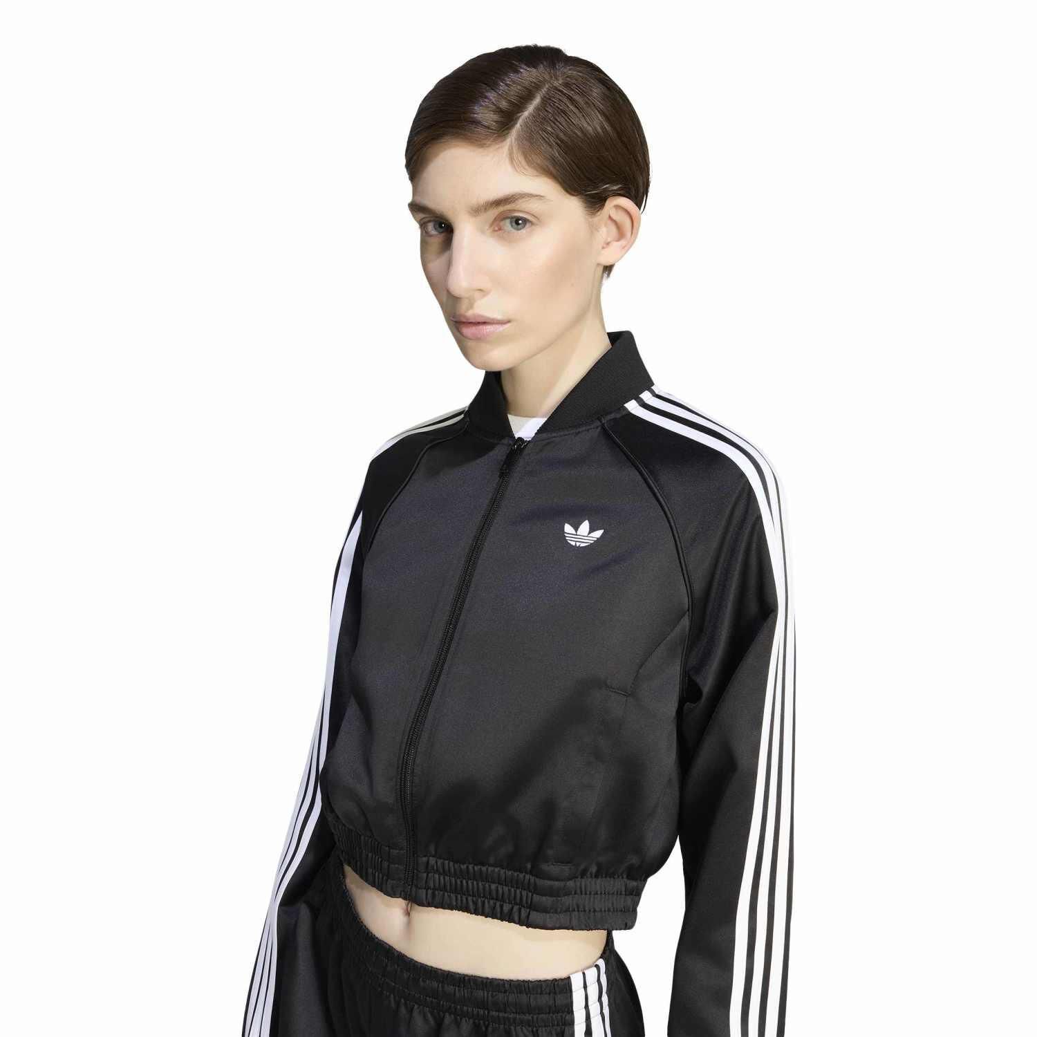 adidas「【ADIDAS ｳｪｱ】W SATIN SST JACKET」|ポロシャツ|