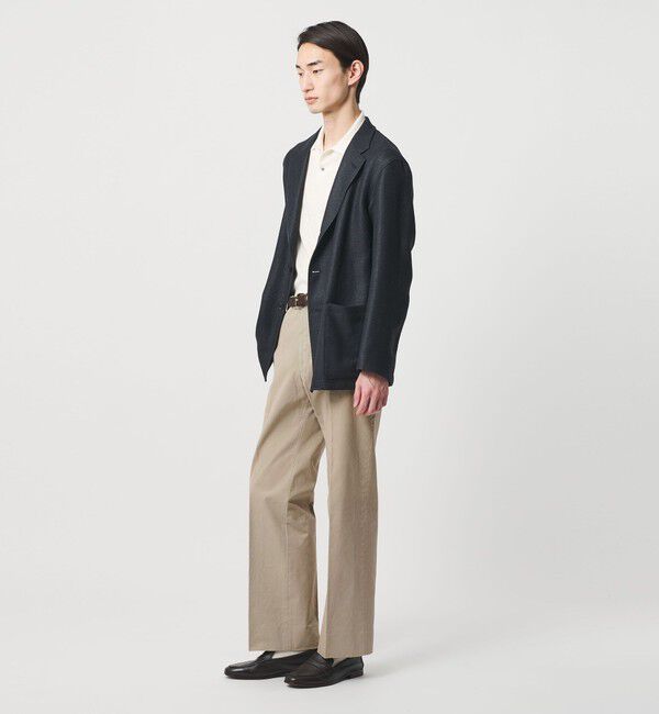 UNITED ARROWS「＜SOVEREIGN＞コットン ツイルノープリーツ ストレート パンツ」|チノ|