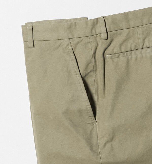 UNITED ARROWS「＜SOVEREIGN＞コットン ツイルノープリーツ ストレート パンツ」|チノ|