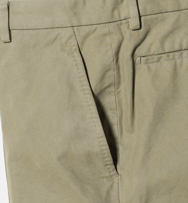 UNITED ARROWS「＜SOVEREIGN＞コットン ツイルノープリーツ ストレート パンツ」|チノ|