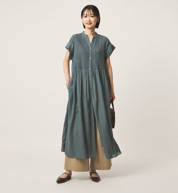 UNITED ARROWS green label relaxing「ピンタック ワンピース」|ワンピース|