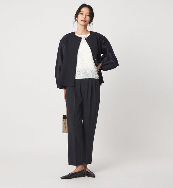 UNITED ARROWS green label relaxing「fleurie(フルリー) テーパード パンツ」|スラックス|