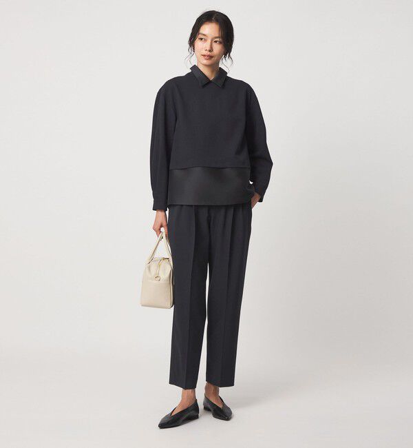 UNITED ARROWS green label relaxing「fleurie(フルリー) テーパード パンツ」|スラックス|