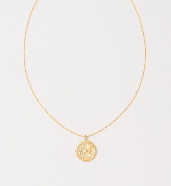 UNITED ARROWS green label relaxing「＜chibi jewels＞HRS コインネックレス」|ネックレス|GOLD