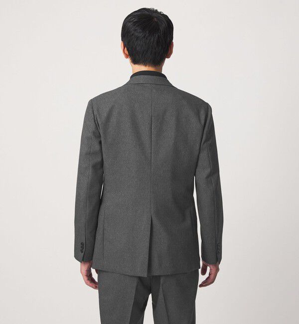 UNITED ARROWS green label relaxing「A+ ポリエステル シャークスキン 2B スタンダード セットアップ ジャケット -ストレッチ-」|テーラードジャケット|