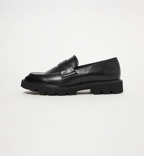 BEAUTY&YOUTH UNITED ARROWS「レザーライク コインローファー」|ローファー|