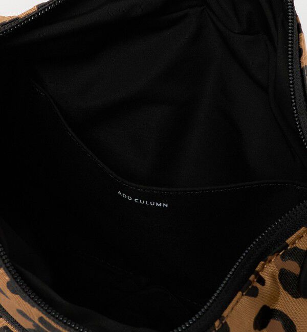 BEAUTY&YOUTH UNITED ARROWS「【別注】＜ADD CULUMN＞レオパード ナイロン ムーン ショルダーバッグ」|ショルダー・メッセンジャー|
