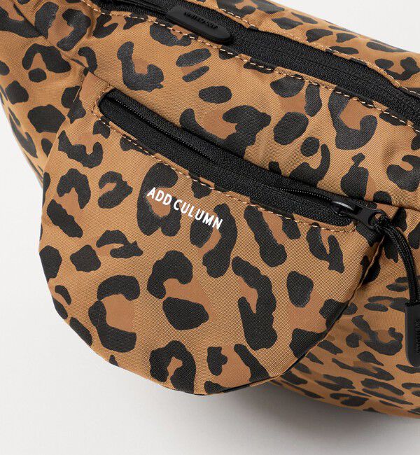 BEAUTY&YOUTH UNITED ARROWS「【別注】＜ADD CULUMN＞レオパード ナイロン ムーン ショルダーバッグ」|ショルダー・メッセンジャー|