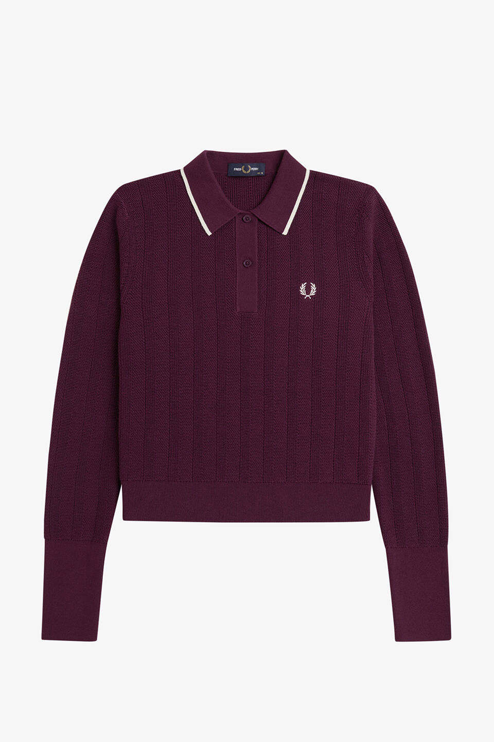 FRED PERRY 「FRED PERRY／Textured Knitted Shirt／テクスチャードニットポロシャツ」|Tシャツ・カットソー|