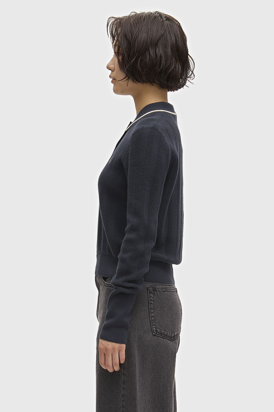 FRED PERRY 「FRED PERRY／Textured Knitted Shirt／テクスチャードニットポロシャツ」|Tシャツ・カットソー|